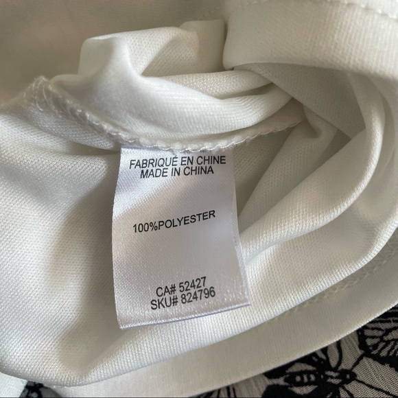 Classic Editions butterfly print short sleeved blouse  CUTE - Picture 10 of 11